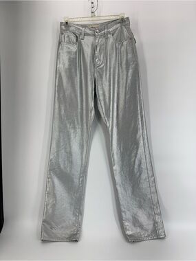 ⚙️ 3For$30 ⚙️ Madewell Silver Metallic Jeans